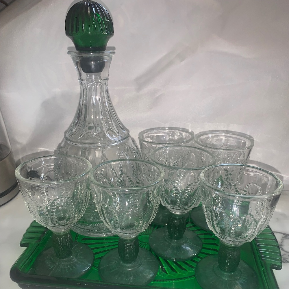 1980s Avon cordial set